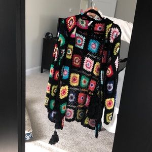 Rat & Boa Patchwork Sweater